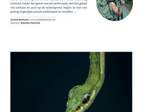 Interview in Natuurfotografie Magazine